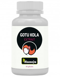 Extrait de Gotu Kola - 90 gélules dosées à 500 mg