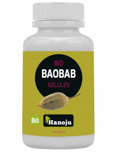 Baobab BIO en Poudre – 180 gélules