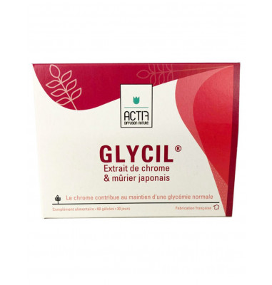 Glycil – 60 gélules - Maintien de la...